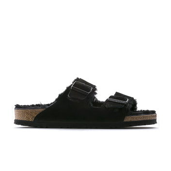 Arizona Shearling Black Suede Leather/Shearling